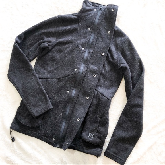 Helly Hansen Black Training Zip Up Jacket - Picture 2 of 7